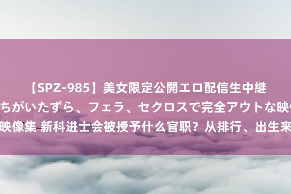【SPZ-985】美女限定公開エロ配信生中継！素人娘、カップルたちがいたずら、フェラ、セクロスで完全アウトな映像集 新科进士会被授予什么官职？从排行、出生来看，确实多达四种类型