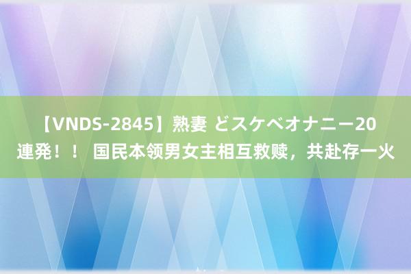 【VNDS-2845】熟妻 どスケベオナニー20連発！！ 国民本领男女主相互救赎，共赴存一火